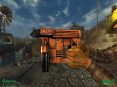 new vegas nail gun