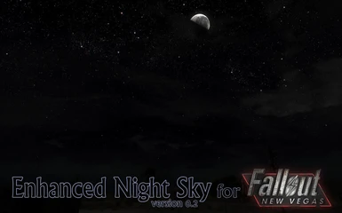 Enhanced Night Sky for New Vegas