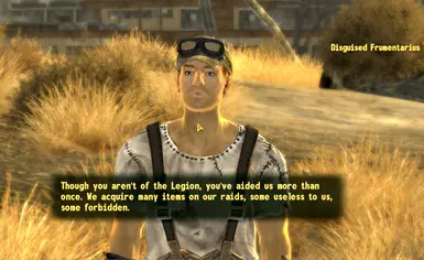 Essential Overpowerd Disguised Frumentarius at Fallout New Vegas - mods ...