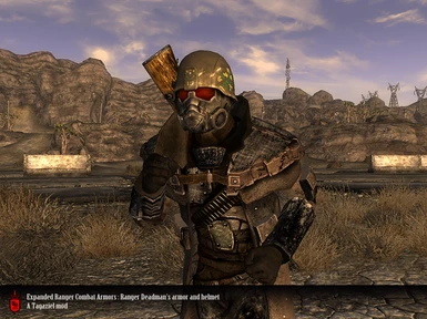 Ranger Deadmans armor and helmet