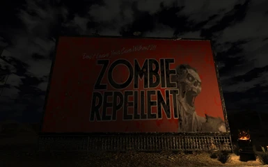 Zombie Repellent Billboard Retexture