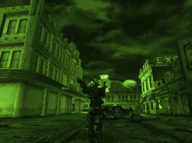 Nightvision on Razorback helms with Project Nevada patch