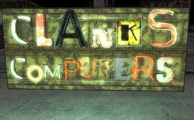 Clanks computers sign