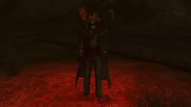 v1 Boone looks scary with his red Map Light