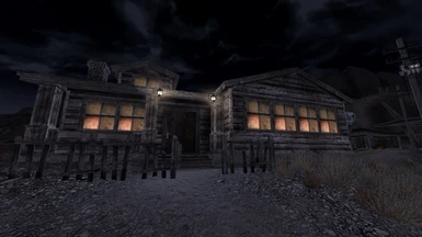 Doc Mitchells House at Night - Disabled