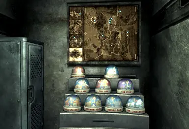 SNOWGLOBES / unique display, maps board and activator