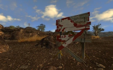Deathclaw Sign Before