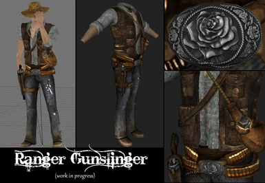 ranger gunslinger up close