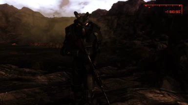 Remnants Power Armor in the wastes