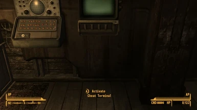 Fallout New Vegas Mods:Cheat Terminal 
