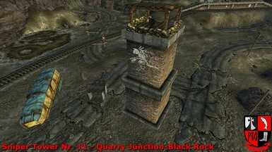 Sniper Tower Nr 11 - Quarry Junction-Black Rock