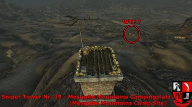 Sniper Tower Nr 19 - Mesquite Mountains Campingplatz _Mesquite Mountains Camp Site