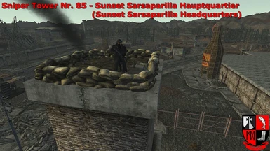 Sniper Tower Nr 85 - Sunset Sarsaparilla Hauptquartier _Sunset Sarsaparilla Headquarters