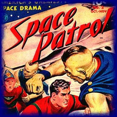 Space Patrol Caption
