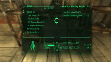 Daryl Dixon Armor Update at Fallout New Vegas - mods and community