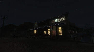 Saloon at Night