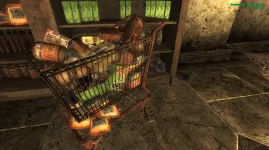 See how many items can fit in a shopping cart