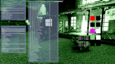 Shows register _c20 in night vision mode