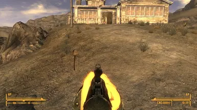 Using the iron sights