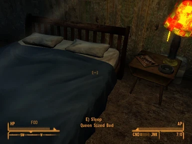 Unlocked bed in Primm's commoner house