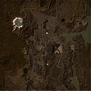 Satellite World Map At Fallout New Vegas Mods And Community