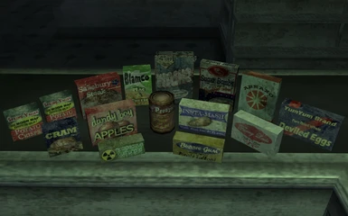 Food collection with vanilla models