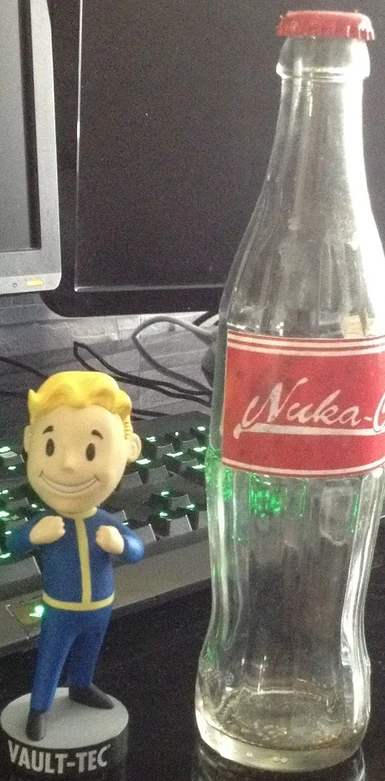 Vault boy has drunk all his nuka and is ready to fight the legion