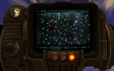 Colorful Pipboy Map Icons LB