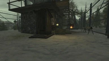 Outpost Exterior - Outhouse 