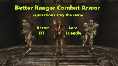 Better Ranger Combat Armor