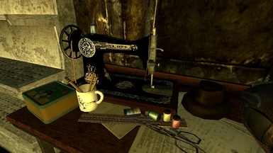 Sewing Machine and Clutter