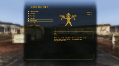 fallout nv more traits