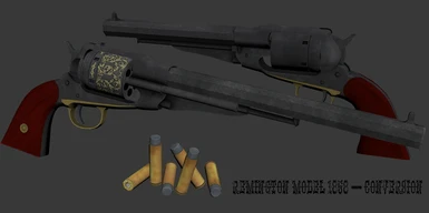 Remington Model 1858 - Conversion