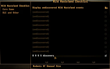 WildWastelandChecklist screenshot02