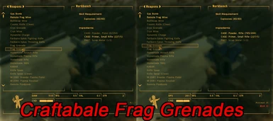 Craftabale Frag Grenades Thumbnail