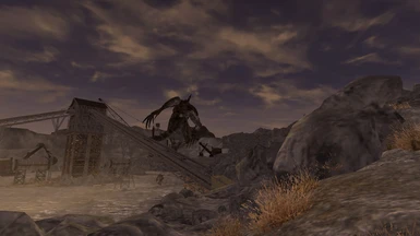 fallout new vegas deathclaw quarry
