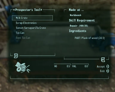 New crafting category, new recipes
