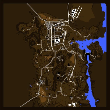 new vegas full map