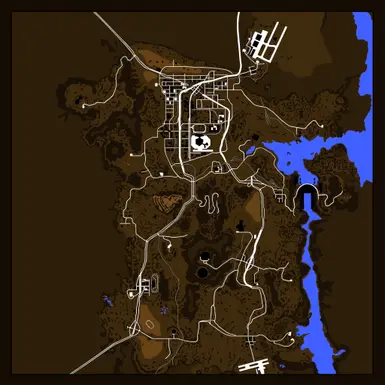 fallout new vegas map with all locations