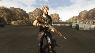 All variants work with retextures taken from the FO3 Nexus, even with weapon mods.