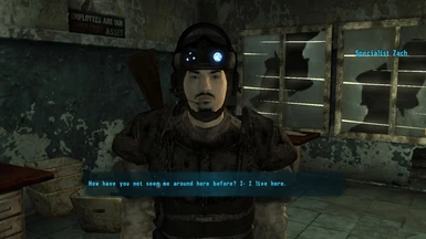 Who is this handsome young man? (Armor from NCR Rearmament)