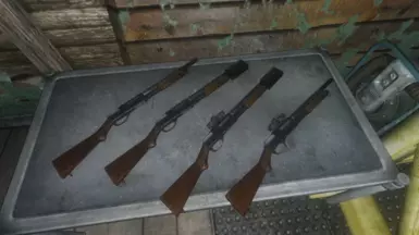 Trench Shotgun with mods.