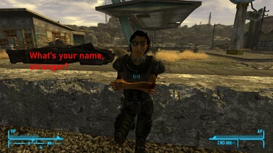 I thought it was mildly interesting that NPCs can have no name.
