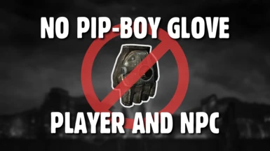 fallout new vegas remove pip boy glove