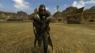 NCR Riot Gear - Black (Advanced Armor)