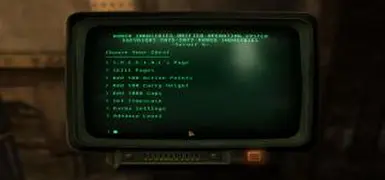 Fallout New Vegas Mods:Cheat Terminal 