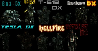 DX Series Armors for NV (Updated)