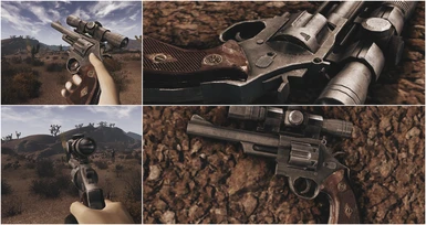 .44 Magnum Revolver - Fully Modded