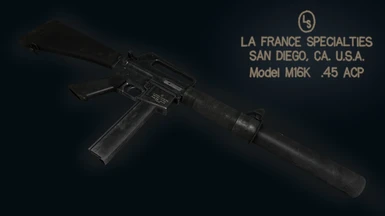 LaFrance M16K-45 SMG
