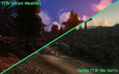 Vibrant Weathers vs. Vanilla